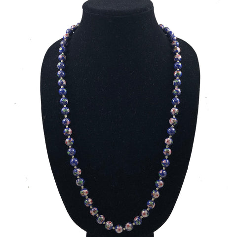 TACANA TACANA Blue Ethnic beads Necklace